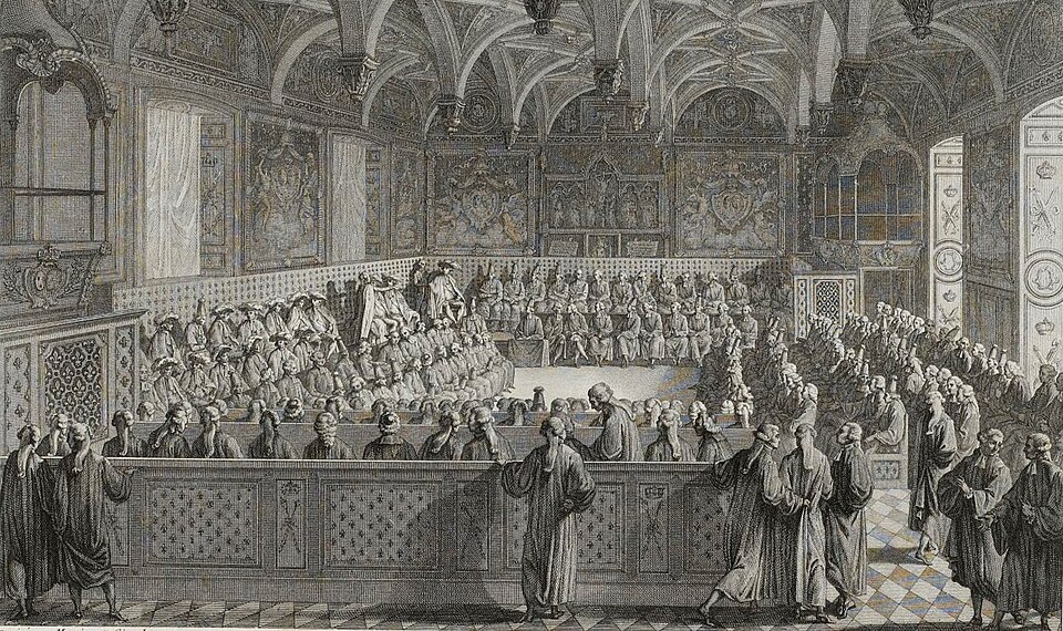 Lit de justice com Luís XVI em 1887