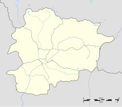 Mapa detalhado de Sant Julià de Lòria