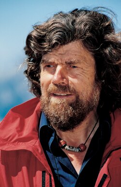 Retrato de Reinhold Messner