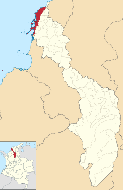 Mapa de Cartagena