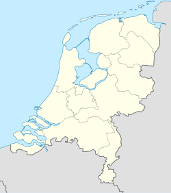 Mapa dos Países Baixos destacando a localização de Weert