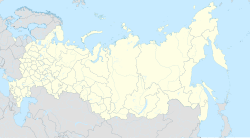 Mapa de localização de Nikolayevsk-on-Amur na Rússia