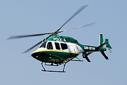 Bell 429 em operação policial