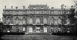 Detalhe arquitetônico de propriedade Rothschild