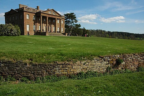 Vista dos jardins de Stowe