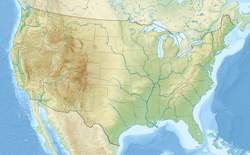 Mapa de localização do Batavia Kill nos Estados Unidos