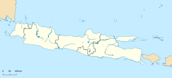 Localização de Madiun em Java