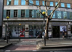 Loja Forbidden Planet em Londres