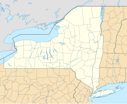 Mapa de localização de Mount Sinai no estado de Nova York