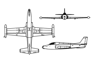 Especificações técnicas do Soko J-21
