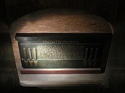 Detalhe do monumento ao Soldado Desconhecido