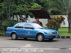 Toyota Soluna (AL50) com pintura Pusaka Sentra