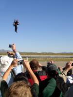 Demonstração tecnológica na Wirefly X Prize Cup