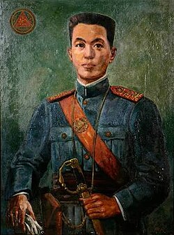 Cena histórica de conflito político