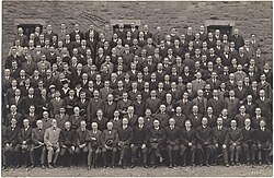 Imagem histórica do campus de Cornell